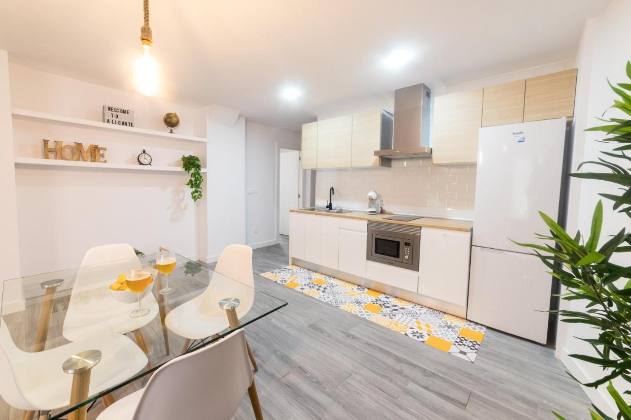 Moonkey - Apartamento Mediterraneo Con Jacuzzi Y Luz Natural Alicante Eksteriør billede